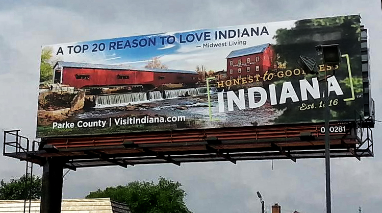 Visit Indiana Billboard
