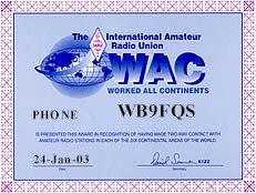 WAC Certificate