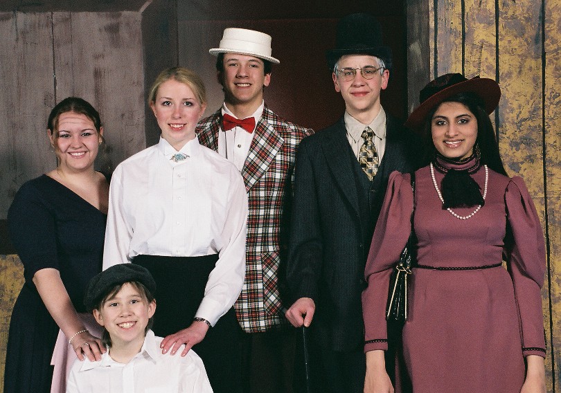 The Music Man cast