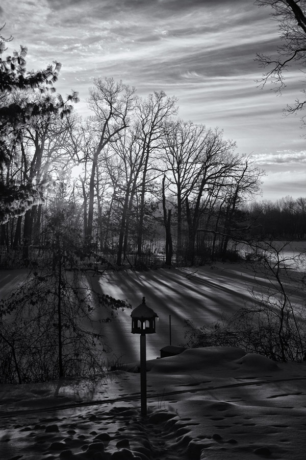 Sunrise Winter - B&W 53B&W