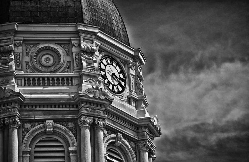 Whitley County Courthouse dome