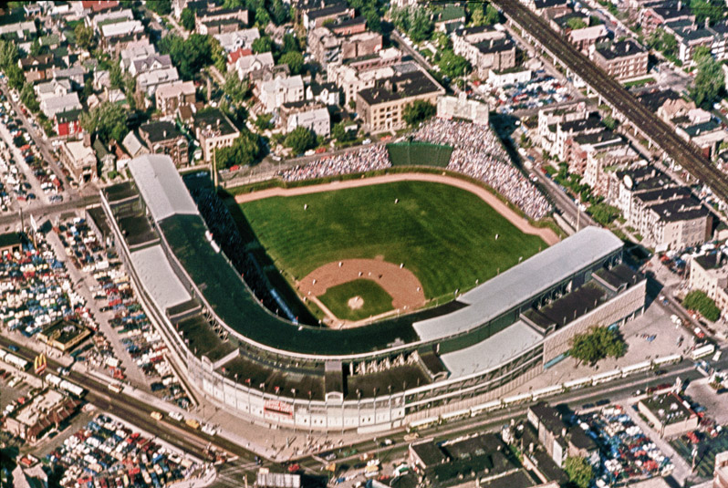 Wrigley Field-Arial