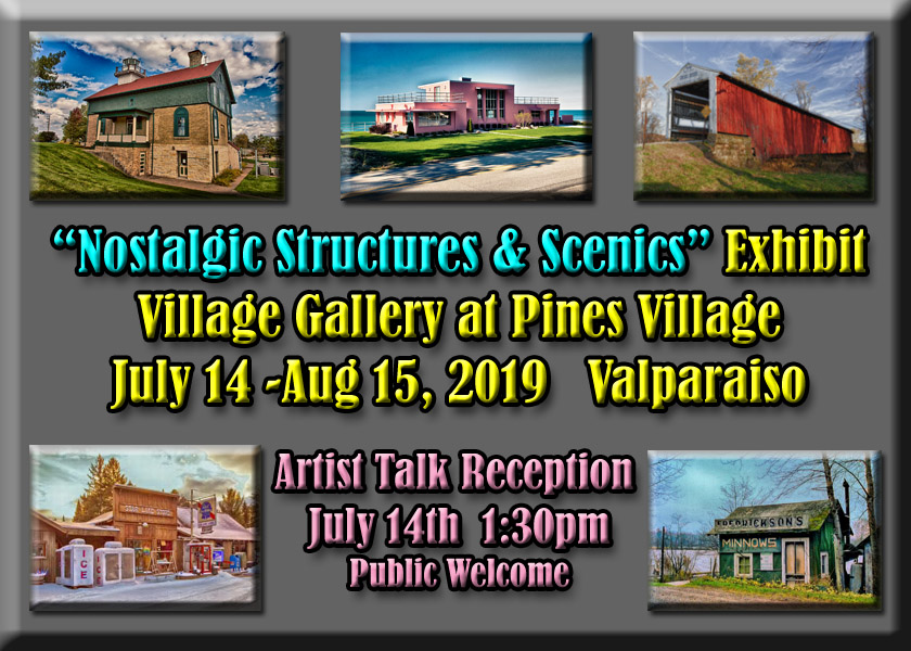 Nostalgic Strutures & Scenics exhibit