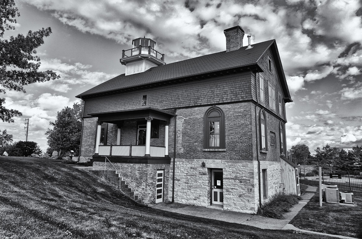 Old Michigan City LH #17c B&W