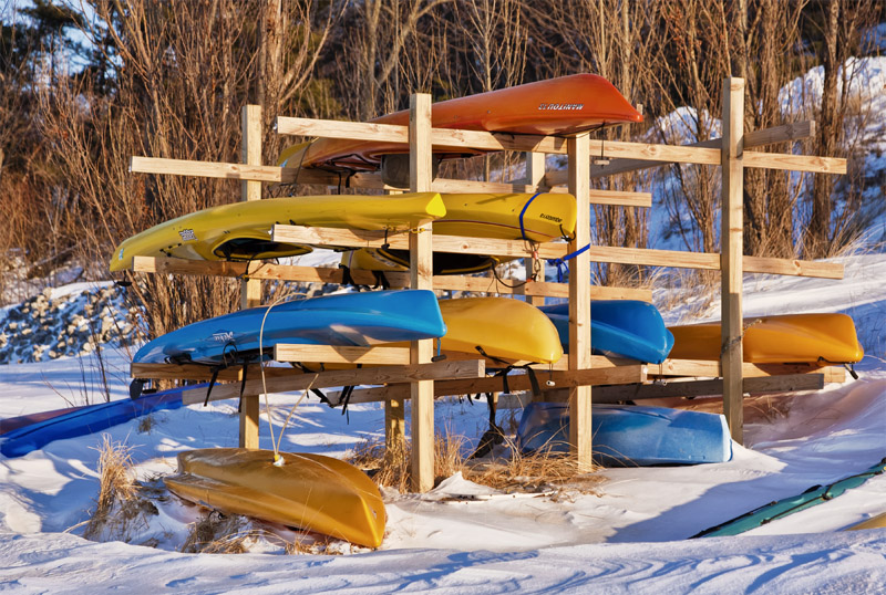 Dunes Winter Kayaks - HDR