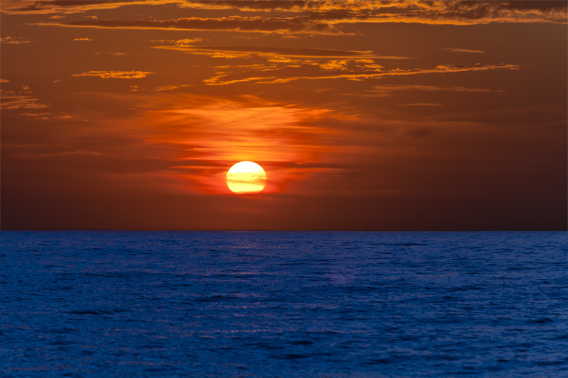 Lake Michigan Sunset #96cT