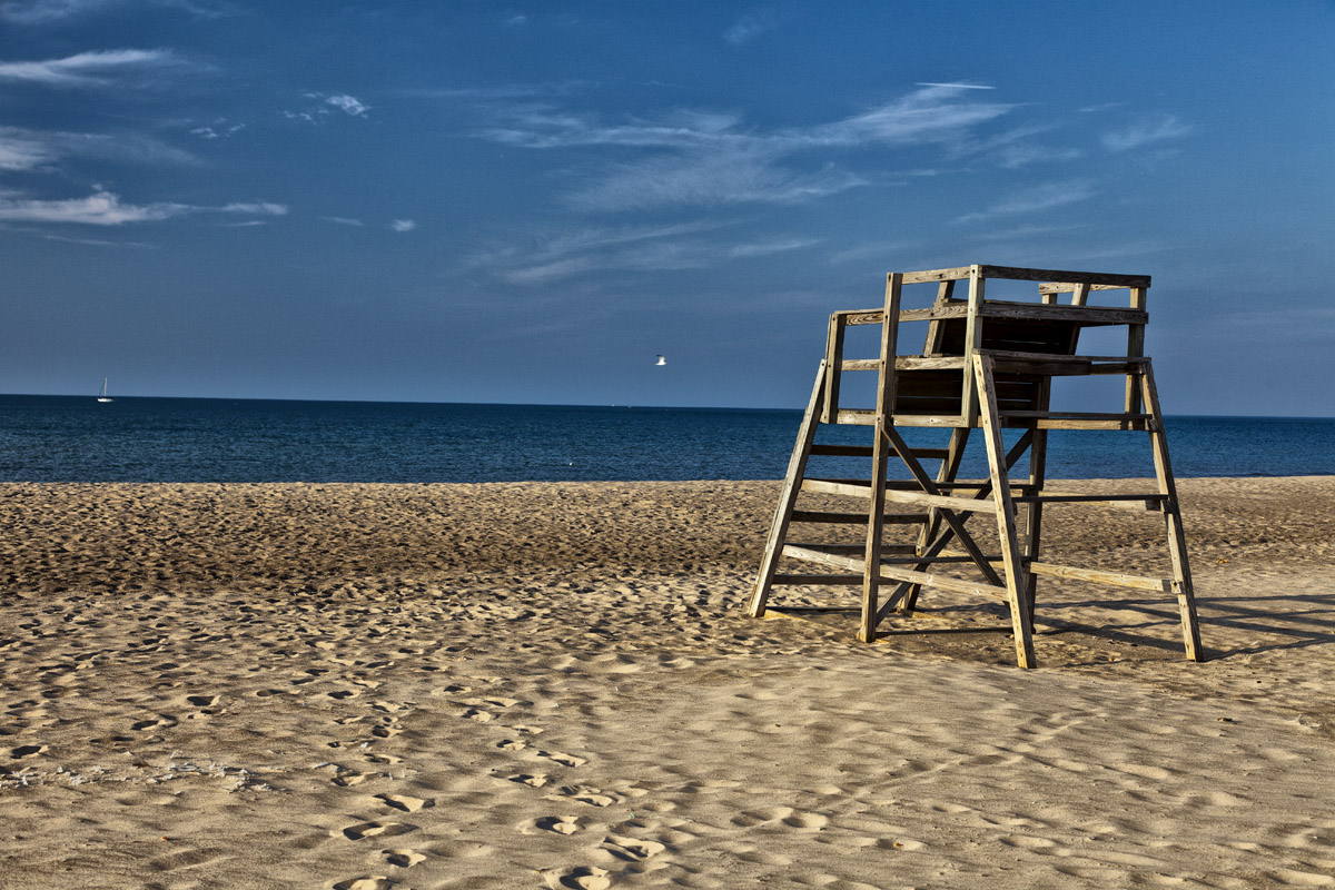 Michigan City Beach Lifeguard Stand #56