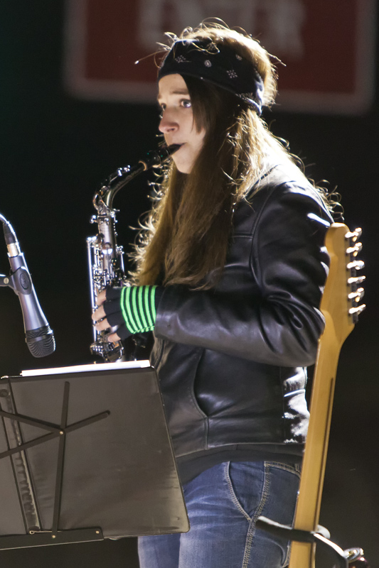 Lab saxophone at CP Octoberfest