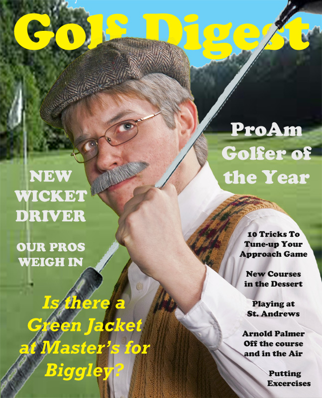 GOLF DIGEST Cover J B Biggley